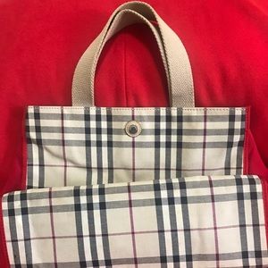 Burberry Canvas Tote Bag